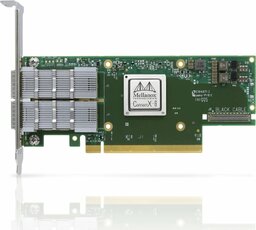 NVIDIA Mellanox ConnectX-6 VPI 200G, 2x QSFP56/InfiniBand, PCIe 3.0 x16