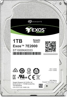 Seagate Exos E - 7E2000 1TB, 4Kn, SATA 6Gb/s