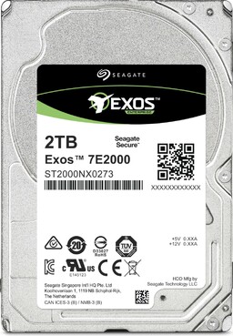 Seagate Exos E - 7E2000 2TB, 4Kn, SATA 6Gb/s