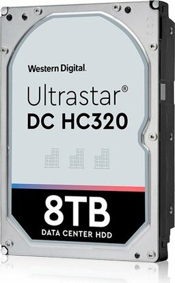 Western Digital Ultrastar DC HC320 8TB, SE, 512e, SATA 6Gb/s