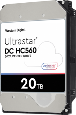 Western Digital Ultrastar DC HC560 20TB, SE, 512e, SATA 6Gb/s